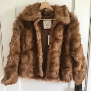 Brand new faux fur coat